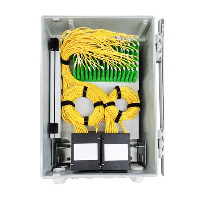 Grigio 96 Core Outdoor FTTH SC Fibra ottica terminale scatole di rete Fibra di distribuzione scatole