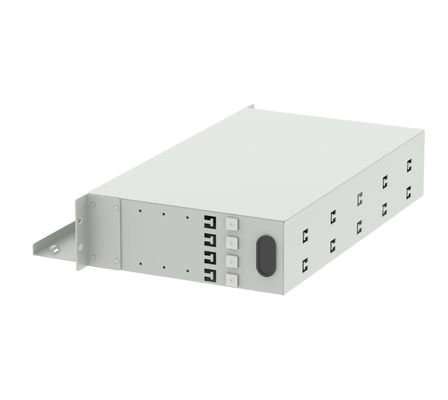 Quadro di distribuzione subottico 48 porte 19 pollici LC UPC Patch Panel per rete FTTH migliore