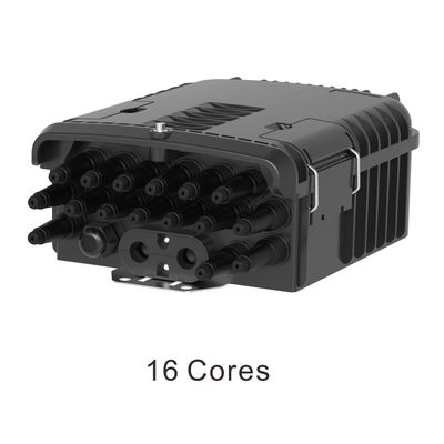 PC ABS 16 Core FTTH Fiber Optic Terminal Box per il montaggio a parete e a palo all'aperto