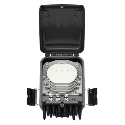 PC ABS 16 Core FTTH Fiber Optic Terminal Box per il montaggio a parete e a palo all'aperto