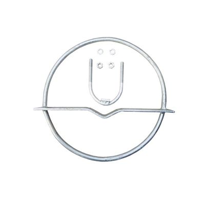 Anello di testa di palo di ferro esterno per il montaggio di palo elettrico utilizzato nella costruzione FTTH