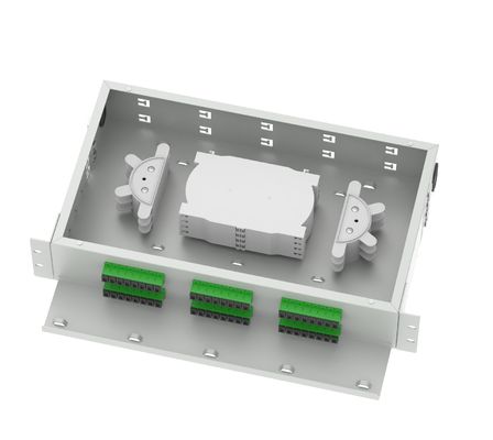 48 porte SC APC 19 pollici Cornice di distribuzione ottica per infrastrutture FTTH di rete 5