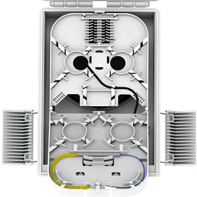 -Fabricato FTTH IP68 8 Core Fibra Ottica Distribuzione Box con connettore SC 274x175x86