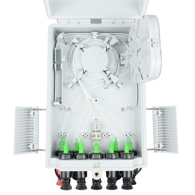 Distribuzione di fibre pre-connesse FTTH esterno 16 Core Splitters Optical Terminal Box