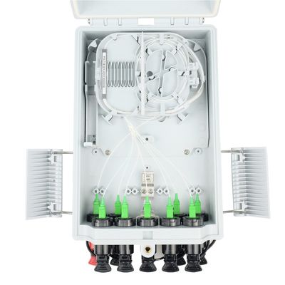 Distribuzione di fibre pre-connesse FTTH esterno 16 Core Splitters Optical Terminal Box