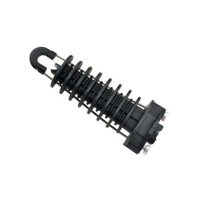 Accessori per linee aeree PA1500 Clampe di ancoraggio per cavi FTTH ad alta tensione di plastica di tipo Wed