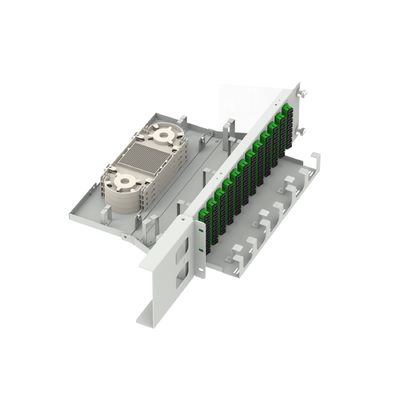 Data Center 96 Core SC APC Tipo 19 pollici Fibra ottica Patchpanel con 5 e Swing Design