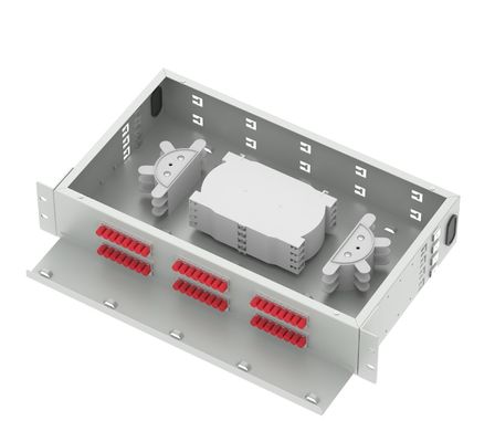 5 19 pollici Patch Panel 48 porte FC UPC Cornice di distribuzione ottica per applicazioni FTTX