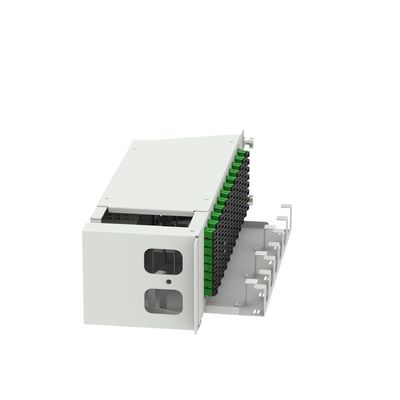 Data Center 96 Core SC APC Tipo 19 pollici Fibra ottica Patchpanel con 5 e Swing Design