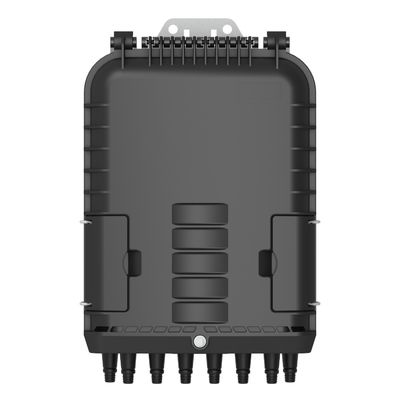 Casella di distribuzione in fibra ottica a 8 porte montata a parete/polo per la rete FTTX IP65 all'aperto