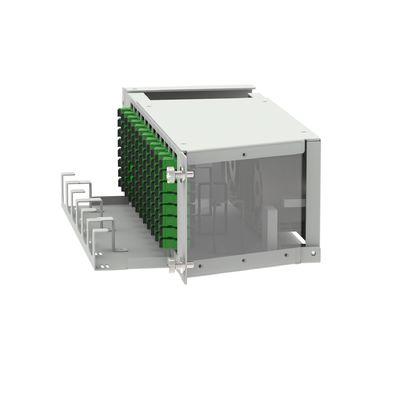 Data Center 96 Core SC APC Tipo 19 pollici Fibra ottica Patchpanel con 5 e Swing Design