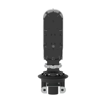 Fibra di fusione Splicer 96 Core Black Cable Joint Closure per applicazioni FTTH di rete