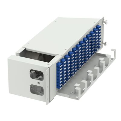 Equipaggiamento ottico 96 nuclei pannello di patch in fibra ottica per telaio di distribuzione sub-ottica