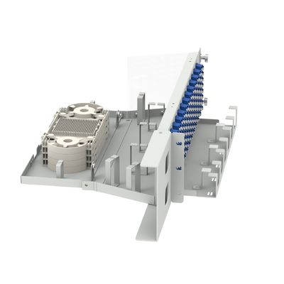 Equipaggiamento ottico 96 nuclei pannello di patch in fibra ottica per telaio di distribuzione sub-ottica