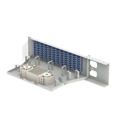 Equipaggiamento ottico 96 nuclei pannello di patch in fibra ottica per telaio di distribuzione sub-ottica