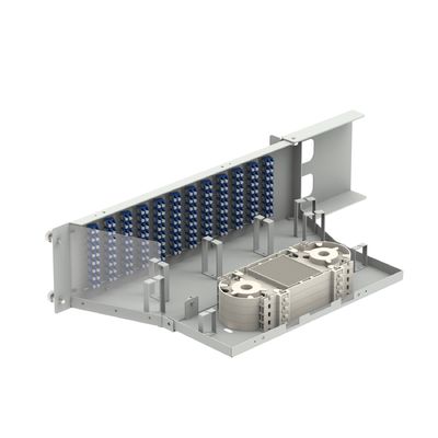 Equipaggiamento ottico 96 nuclei pannello di patch in fibra ottica per telaio di distribuzione sub-ottica