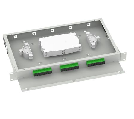 Rete ODN Miglior SC APC 24 porte Cornice di distribuzione ottica da 19 pollici per rete FTTX
