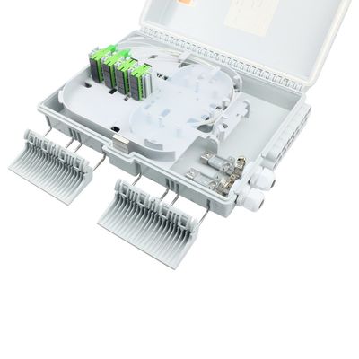 16 porte SC Connector Fiber Optic Termination Box per la distribuzione in rete FTTH all'aperto