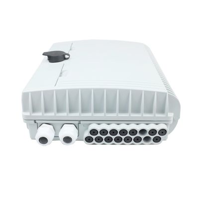 16 porte SC Connector Fiber Optic Termination Box per la distribuzione in rete FTTH all'aperto