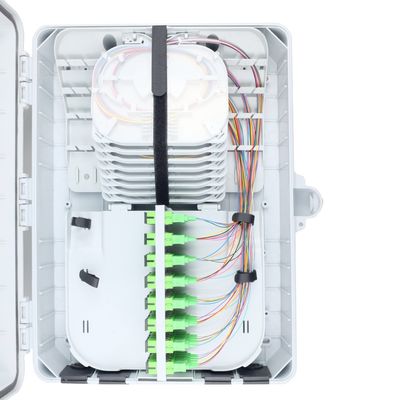 16 scatole di terminazione di casse di fibra ottica per reti di dimensioni 420x320x130 mm