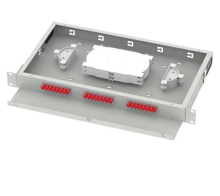 Best 24 Ports FC UPC Optical Distribution Frame 19 Inch Patch Panel per la rete FTTX 5