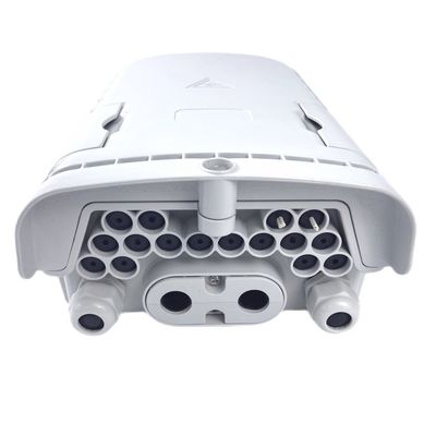 16 porte FTTH Fiber Optic Terminal Box IP65 Wall Pole Mount Outdoor Boxes per FTTx
