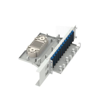 Data Center 19 Inch Swing Tipo 96 Core SC UPC Fibra ottica Patchpanel attrezzature ottiche 5