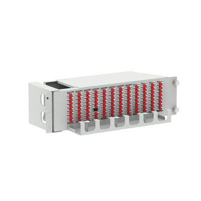 Apparecchiature a fibra ottica da 19 pollici-UPC Tipo 96 Core Swing Optical Patchpanel per ODN di rete
