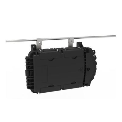Cassa di terminazione a fibra ottica per applicazioni aeree FTTH IP65 con 8 nuclei montato su palo di parete