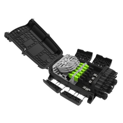 Dimensioni esterne 378*255*116 16 Core Fiber Optic Termination Box IP65 per FTTH FTTX