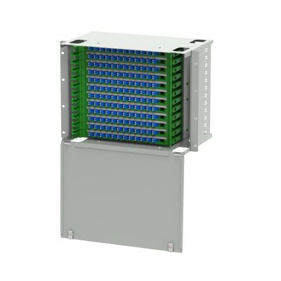 Centri dati sistemi a fibra ottica LC Tipo 144 porte Fibra ottica Patchpanel di distribuzione