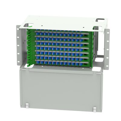 LC tipo 96 Ports Fiber Patch Panel per la distribuzione FTTH in rete in data center ODF