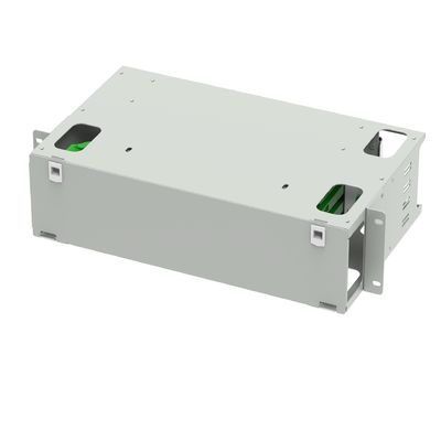 E2000 Tipo 48 PortS Fibra ottica Patch Panel per WHTIE Sub Optic Distribution Frame