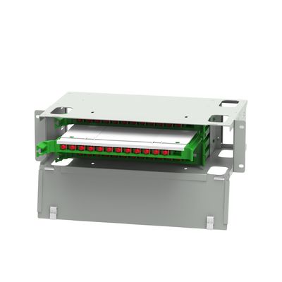 Apparecchiature in fibra ottica di rete ODN con sistema di distribuzione subottica a 48 porte di tipo FC
