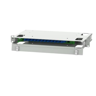 12 porte E2K tipo Fibra ottica Patch Panel con 5 e colore bianco