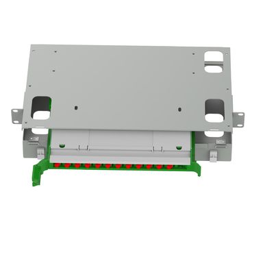 FC Tipo 12 Ports Fibra ottica distribuzione Patchpanel Ideale per FTTX ODF nei data center