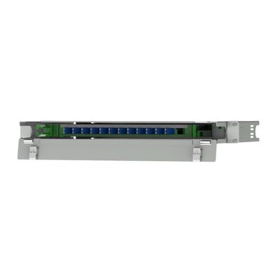Patchpanel di distribuzione in fibra ottica di tipo LC a 12 porte per l'installazione di reti ODN