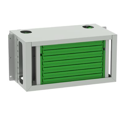 96 porte Patchpanel per la distribuzione di fibre ottiche per il telaio di distribuzione subottico in bianco