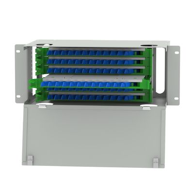 Equipaggiamento a fibra ottica E2K Tipo 72 Port Fibra ottica di distribuzione Patchpanel 5 Data Center
