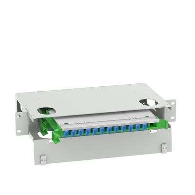 24 Patchpanel di distribuzione di fibre ottiche per la gestione della rete FTTX nei data center