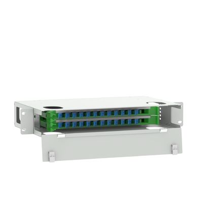 24 Patchpanel di distribuzione di fibre ottiche per la gestione della rete FTTX nei data center