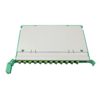 Data Center Optical Distribution Unit 24 Port SC tipo Fiber Patch Panel con 5 tempi
