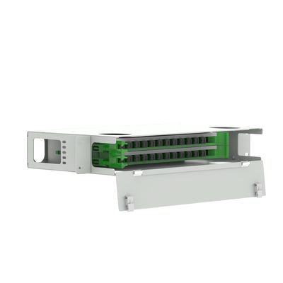 Data Center Optical Distribution Unit 24 Port SC tipo Fiber Patch Panel con 5 tempi
