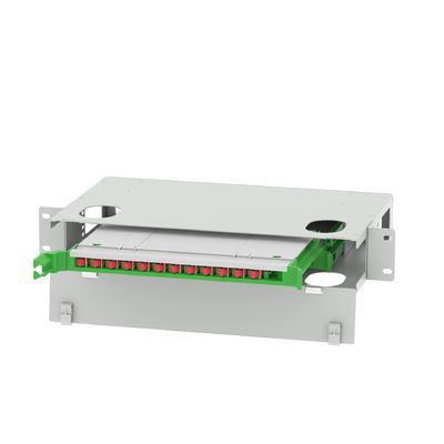 Data Center 24 Port FC Tipo Fibra ottica Distribuzione Patchpanel Fibra ottica attrezzature FTTX