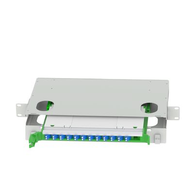 Affordable GRAY LC Tipo 12 porte Fibra ottica di distribuzione patchpanel per Data Center