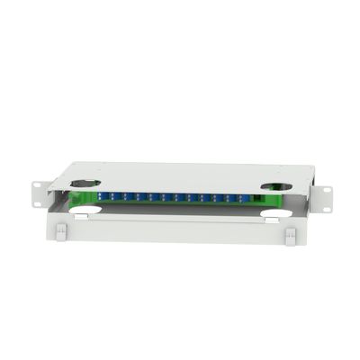 Affordable GRAY LC Tipo 12 porte Fibra ottica di distribuzione patchpanel per Data Center