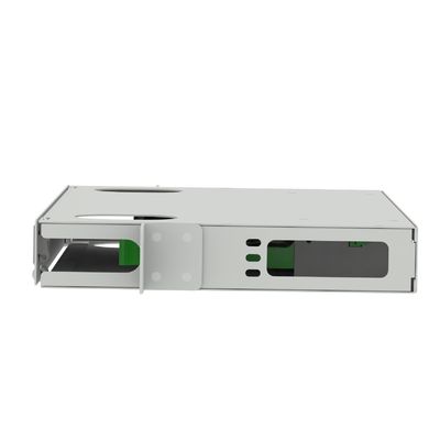 ODN Network SC Tipo 12 Ports Fiber Distribution Patchpanel con caratteristica utilizzata RAL 7035