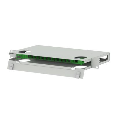 ODN Network SC Tipo 12 Ports Fiber Distribution Patchpanel con caratteristica utilizzata RAL 7035