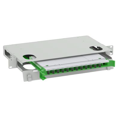ODN Network SC Tipo 12 Ports Fiber Distribution Patchpanel con caratteristica utilizzata RAL 7035