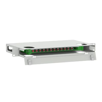 FTTX Data Center FC Tipo 12 Port Fiber Optic Distribution Patchpanel per le prestazioni